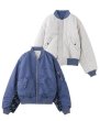 画像2: X-girl ( エックスガール ) - PANELED FUR REVERSIBLE MA-1 JACKET (2)