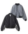 画像3: X-girl ( エックスガール ) - PANELED FUR REVERSIBLE MA-1 JACKET (3)