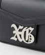 画像8: X-girl ( エックスガール ) - OLD ENGLISH LOGO BUCKLE 2WAY FAUX LEATHER BAG (8)