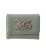 画像2: X-girl ( エックスガール ) - OLD ENGLISH LOGO BUCKLE FAUX LEATHER MINI WALLET (2)