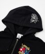 画像6: X-girl ( エックスガール ) - TATTOO COMPACT ZIP UP HOODIE (6)