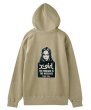 画像2: X-girl ( エックスガール ) - MESSAGE AND FACE FADED ZIP UP SWEAT HOODIE (2)