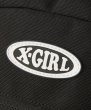 画像9: X-girl ( エックスガール ) - OVAL LOGO BUNGEE CORD BACKPACK (9)