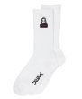 画像2: X-girl ( エックスガール ) - FACE EMBROIDERY RIB SOCKS (2)