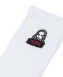 画像6: X-girl ( エックスガール ) - FACE EMBROIDERY RIB SOCKS (6)