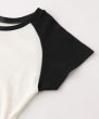 画像7: X-girl ( エックスガール ) - FACE RAGLAN S/S BABY TEE (7)