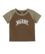 画像3: X-girl ( エックスガール ) - GRADATION GLITTER LOGO S/S RAGLAN BABY TEE (3)
