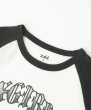 画像6: X-girl ( エックスガール ) - GRADATION GLITTER LOGO S/S RAGLAN BABY TEE (6)