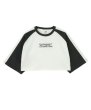 画像2: X-girl ( エックスガール ) - SHOULDER PANELED B/B TEE (2)