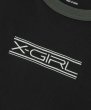 画像7: X-girl ( エックスガール ) - SHOULDER PANELED B/B TEE (7)