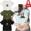 画像1: X-girl ( エックスガール ) - ANGEL FACE PATCH S/S BABY TEE (1)