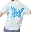 画像12: X-girl ( エックスガール ) - BUTTERFLY SILHOUETTE LOGO S/S TEE (12)