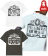 画像1: X-girl ( エックスガール ) - VINTAGE LABEL FACE LOGO S/S TEE (1)