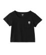 画像4: X-girl ( エックスガール ) - FACE LABEL POCKET BABY TEE (4)