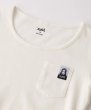 画像6: X-girl ( エックスガール ) - FACE LABEL POCKET BABY TEE (6)