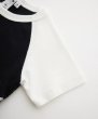 画像7: X-girl ( エックスガール ) - PANELED GRAPHIC RAGLAN BABY TEE (7)