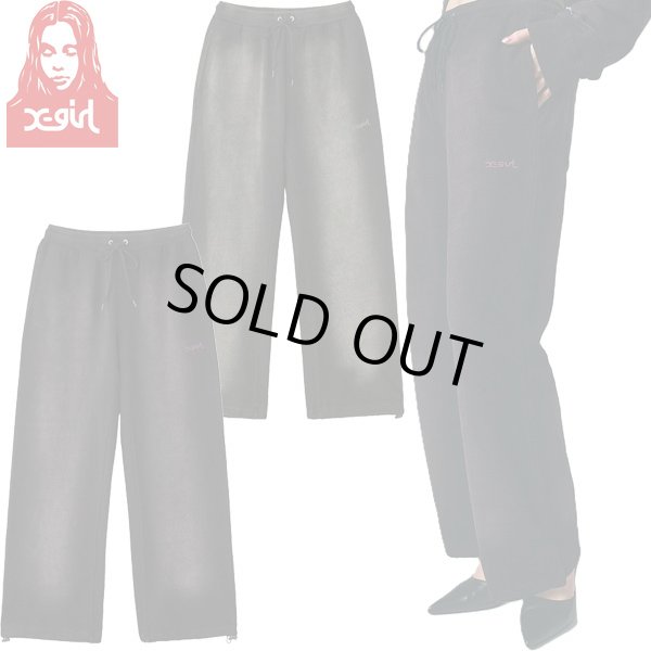 画像1: X-girl ( エックスガール ) - FADED SWEAT PANTS (1)