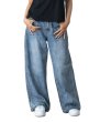画像10: X-girl ( エックスガール ) - WAIST ADJUST DENIM PANTS (10)