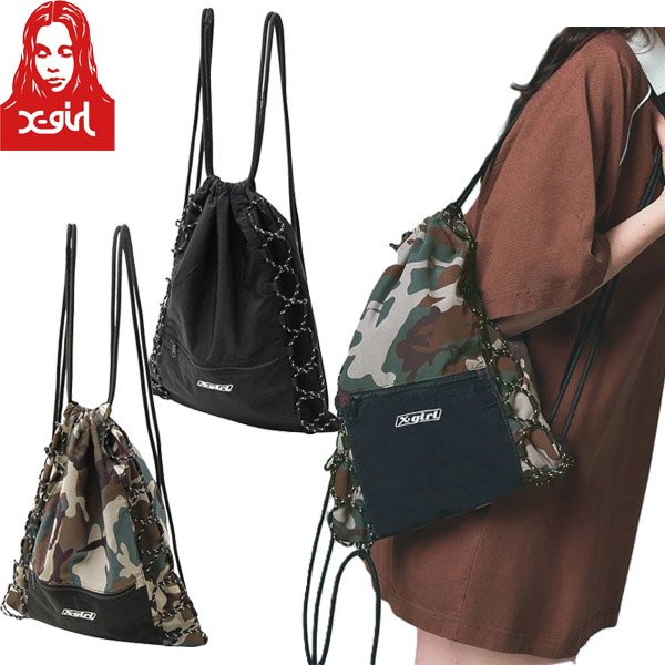 画像1: X-girl ( エックスガール ) - KNAPSACK (1)