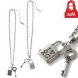 画像1: X-girl ( エックスガール ) - PADLOCK CHAIN NECKLACE (1)