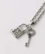 画像4: X-girl ( エックスガール ) - PADLOCK CHAIN NECKLACE (4)