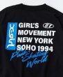 画像9: X-girl ( エックスガール ) - BOX LOGO AND TEXT S/S TEE (9)