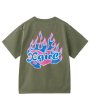 画像6: X-girl ( エックスガール ) - FIRE HEART LOGO S/S TEE (6)