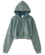 画像2: X-girl ( エックスガール ) - DUSTY COMPACT ZIP UP SWEAT HOODIE (2)