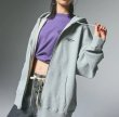 画像17: ※予約開始※　X-girl ( エックスガール ) - FACE BOX PATCH ZIP UP SWEAT HOODIE (17)