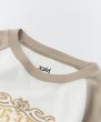 画像5: ※予約開始※　X-girl ( エックスガール ) - FADED TRIBAL LOGO RAGLAN L/S BABY TEE (5)