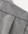 画像7: X-girl ( エックスガール ) - FACE LABEL LIGHT DENIM S/S SHIRT (7)