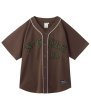 画像2: X-girl ( エックスガール ) - OLD ENGLISH LOGO BASEBALL SHIRT (2)