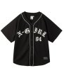 画像3: X-girl ( エックスガール ) - OLD ENGLISH LOGO BASEBALL SHIRT (3)