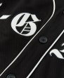 画像7: X-girl ( エックスガール ) - OLD ENGLISH LOGO BASEBALL SHIRT (7)