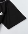 画像9: X-girl ( エックスガール ) - OLD ENGLISH LOGO BASEBALL SHIRT (9)