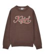 画像2: X-girl ( エックスガール ) - LETTERING LOGO JACQUARD KNIT TOP (2)