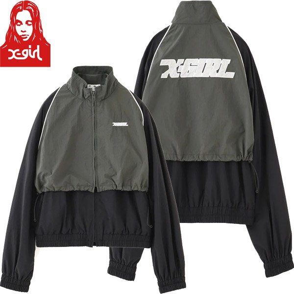 画像1: ※予約開始※　X-girl ( エックスガール ) - 3WAY TRACK JACKET (1)