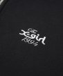 画像13: X-girl ( エックスガール ) - DISTRESSED CIRCLE LOGO ZIP UP SWEAT VEST (13)