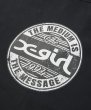 画像14: X-girl ( エックスガール ) - DISTRESSED CIRCLE LOGO ZIP UP SWEAT VEST (14)
