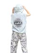画像16: X-girl ( エックスガール ) - DISTRESSED CIRCLE LOGO ZIP UP SWEAT VEST (16)
