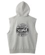 画像3: X-girl ( エックスガール ) - DISTRESSED CIRCLE LOGO ZIP UP SWEAT VEST (3)