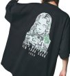 画像15: X-girl ( エックスガール ) - COLLAGE CAMO FACE S/S BIG TEE DRESS (15)