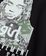 画像10: X-girl ( エックスガール ) - COLLAGE CAMO FACE S/S BIG TEE DRESS (10)