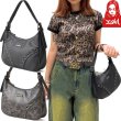 画像1: X-girl ( エックスガール ) - EYELET FAUX LEATHER HAND BAG (1)