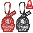 画像1: X-girl ( エックスガール ) - STAR AND FACE PATCH KEY CHARM (1)