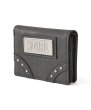 画像3: ☆予約商品☆ X-girl ( エックスガール ) - METAL LABEL FAUX LEATHER MINI WALLET (3)