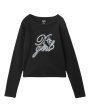 画像3: ☆予約☆ X-girl ( エックスガール ) - SPRAY LOGO L/S TOP (3)