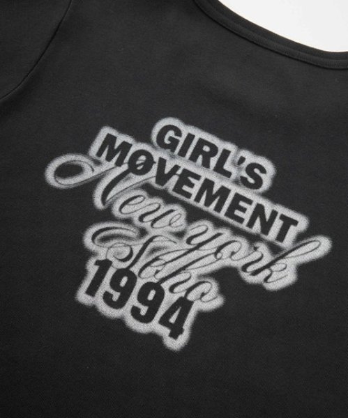 画像7: ☆予約☆ X-girl ( エックスガール ) - SPRAY LOGO L/S TOP (7)