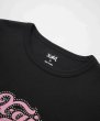 画像6: X-girl ( エックスガール ) - RHINESTONE AND GLITTER LOGO L/S BABY TEE (6)