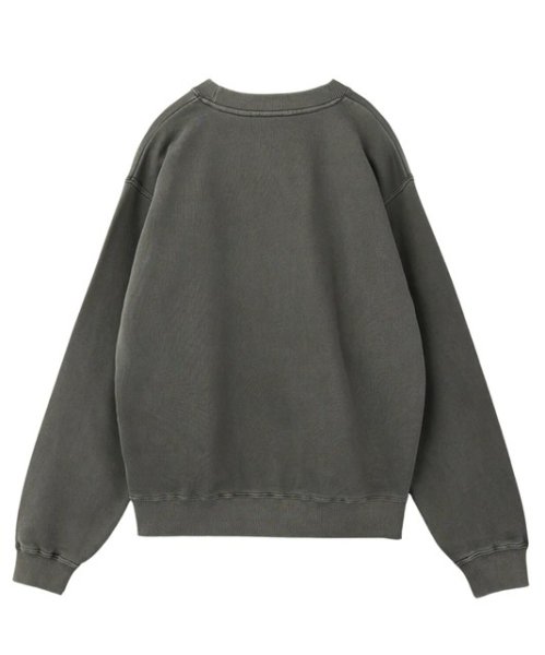 画像4: X-girl ( エックスガール ) - DISTORTED LOGO PATCH FADED SWEAT TOP (4)